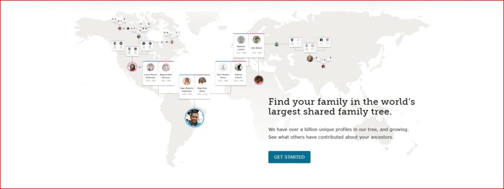 Family Search Home Page - 04