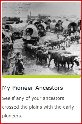B8-My Pioneer Ancestors
