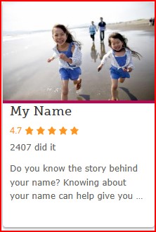 D1 - My Name
