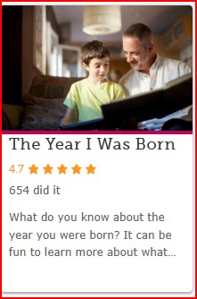 D8 - The Year I Was Born