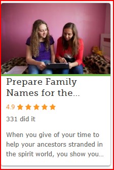 T5 - Prepare Family Names for the Temple