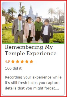 T8 - Remebering my Temple Experience
